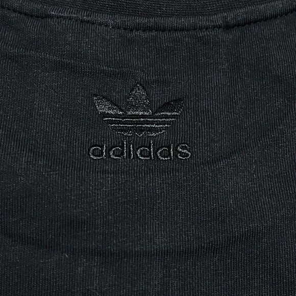 NEW adidas Racing Shirt Mens Medium Black Jeremy Scott NASCAR Rally Heavyweight - Picture 6 of 10